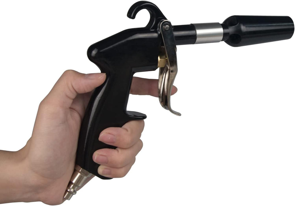 GZ-KJM Two Way Air Duster Blow Gun with Adjustable Air Flow Pneumatic Air Compressor Accessory Tool Dust Cleaning Air Blower Gun
