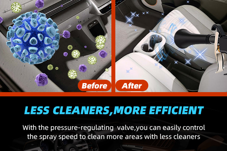 GZ-KJM High Pressure Car Interior Spraying Washing Gun with 2 Set Nozzle Sprayer