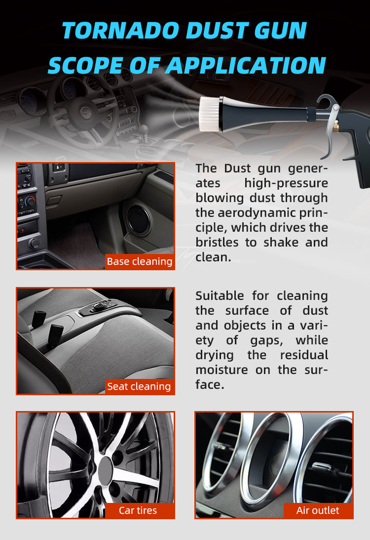 GZ-KJM High Pressure Car Interior Spraying Washing Gun with 2 Set Nozzle Sprayer