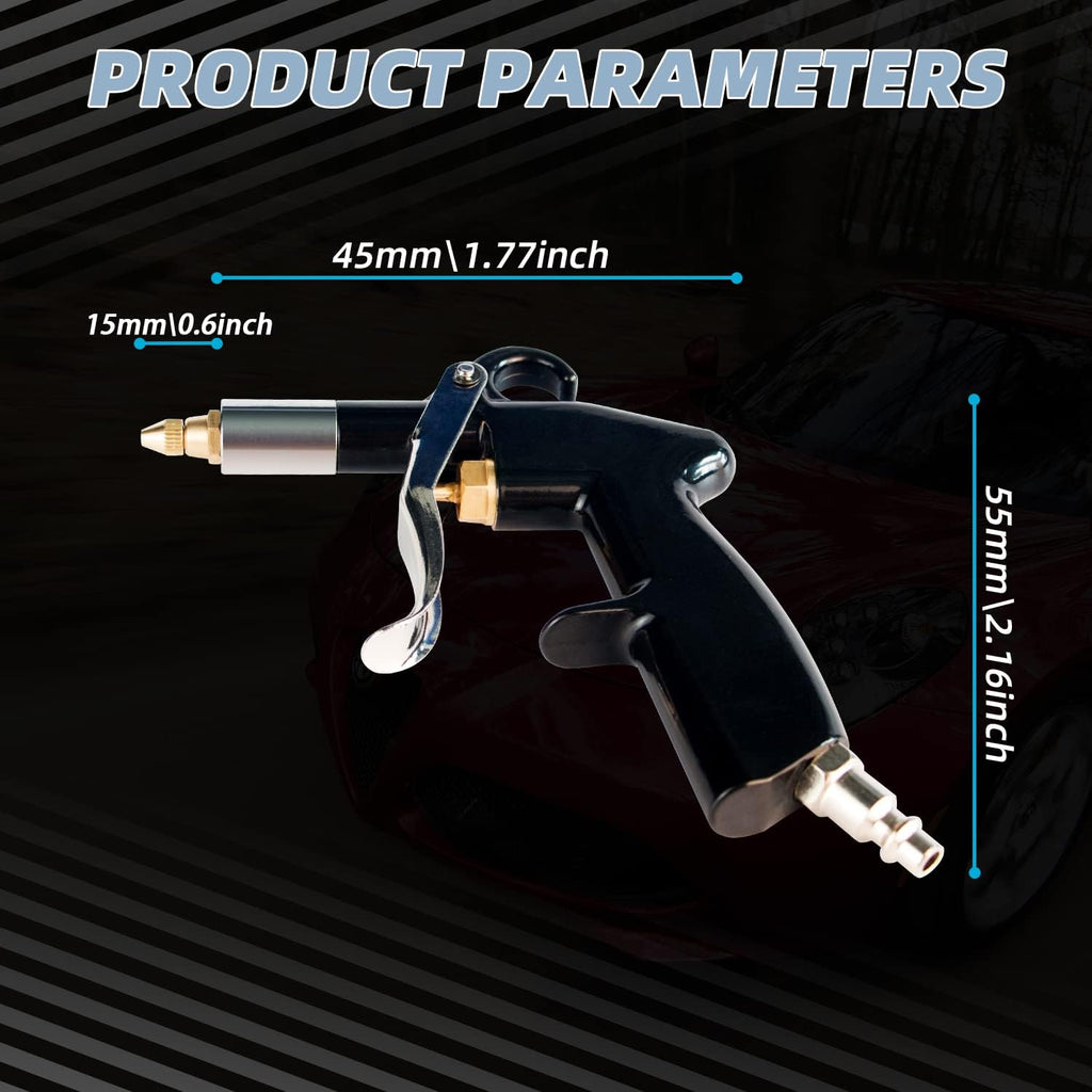 GZ-KJM Pneumatic Metal Dust Blowing Gun, Pneumatic Dust Blowing Gun Cleaning Tool Kit