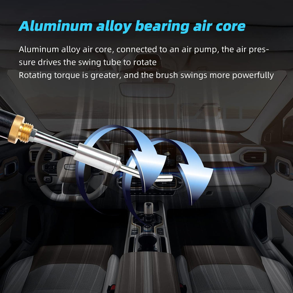 GZ-KJM High Pressure Car Cleaning Gun Jet Cleaner Interior Detailing Tool Kit Adjustable Pressure Cleaner for Car Detailing Supplies